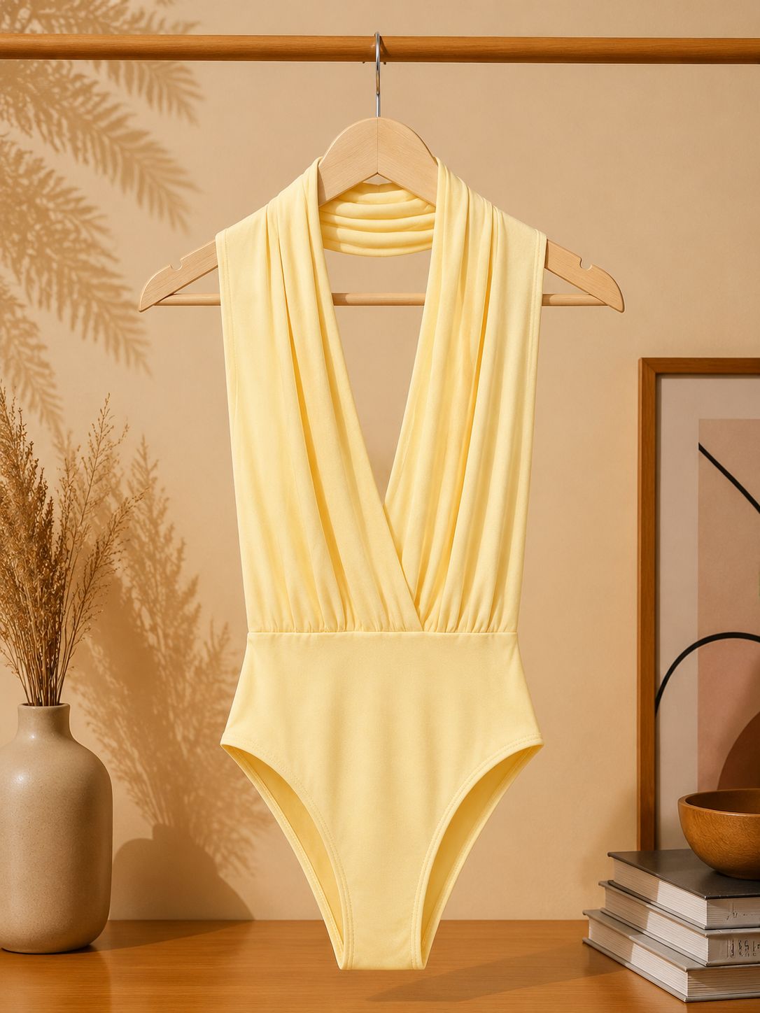 Sunset Muse Backless Bodysuit