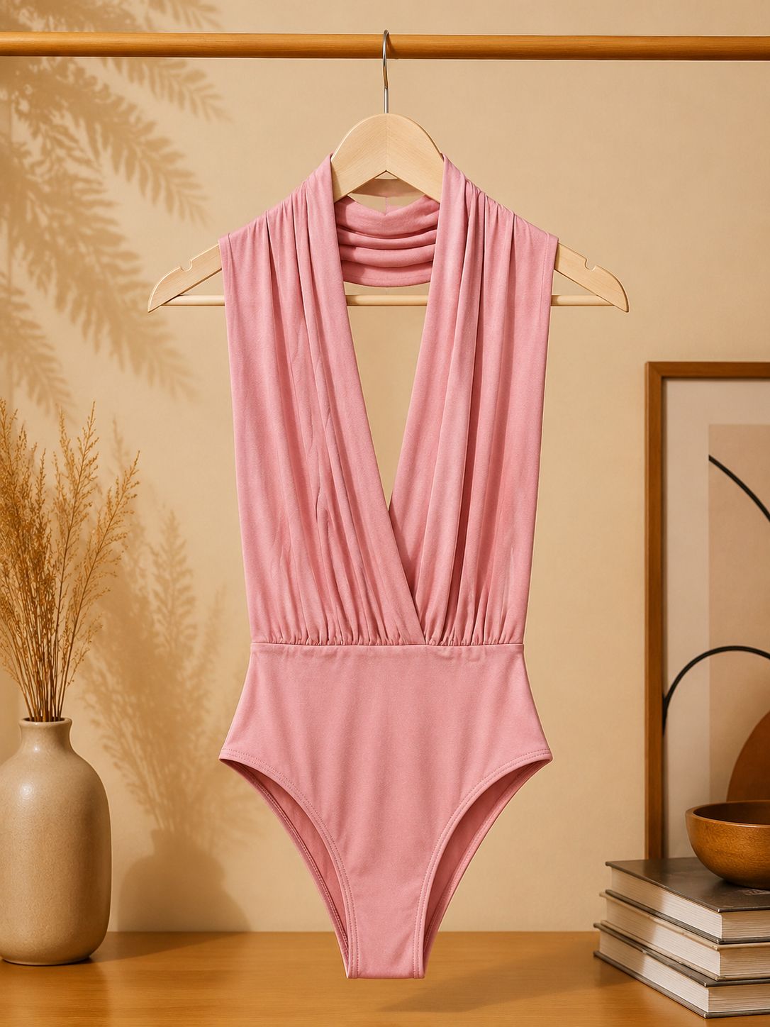 Sunset Muse Backless Bodysuit
