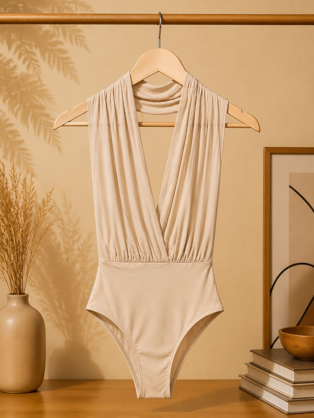 Sunset Muse Backless Bodysuit